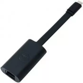 Dell – netwerkadapter – USB-C – Gigabit Ethernet – zwart – voor Latitude 5285 2-in-1, 5289 2-in-1, 7389 2-in-1, XPS 12 9250, 13 93XX, 15 95XX (50M44)