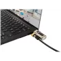 Kabelslot Dell 8GG8X — 1,8 m beveiligingskabel, zwart-chroom
