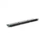 ROLINE 48,30cm (19)-keystone-moduledrager, 24P., onafgeschermd, zwart (26.11.0357)