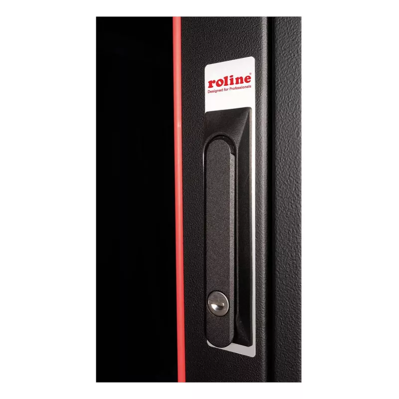 ROLINE Pro - kast netwerkkast - met glazen deur 600 x 600 mm (B x D)