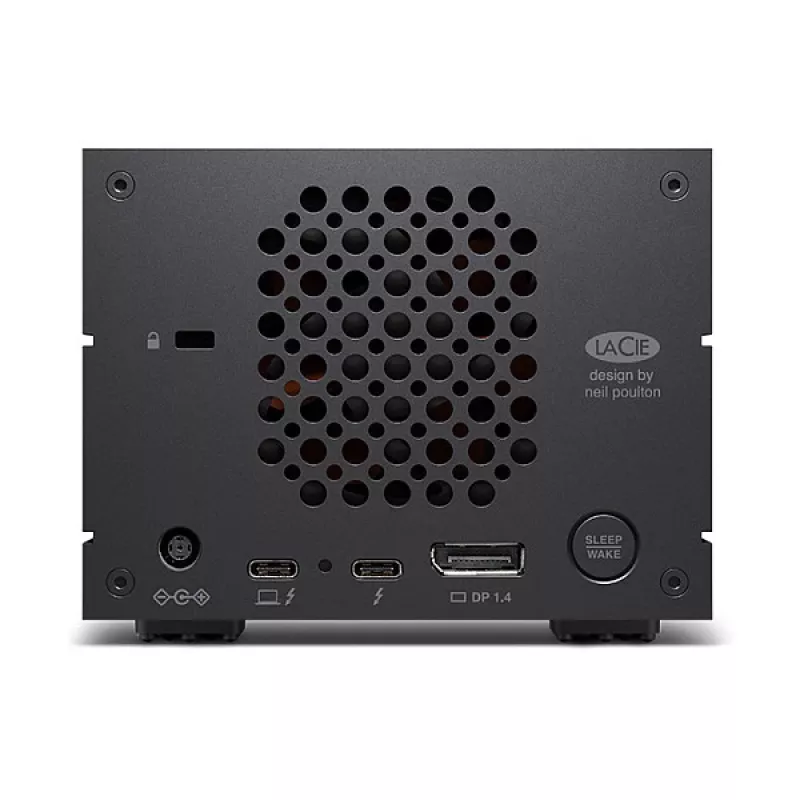 LaCie 2big Dock v2 60 TB desktop-harde-schijfbehuizing, 2-bay HDD-opslag