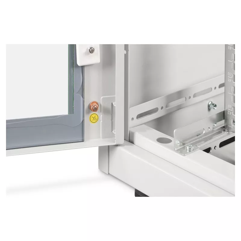 Netwerkkast DIGITUS Unique Light-serie staande kast 42U 800x1000 mm, 800 kg, IP20, grijs