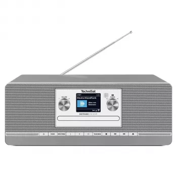 TechniSat DIGITRADIO 372 CD BT keukenradio analoog & digitaal antraciet, zilver