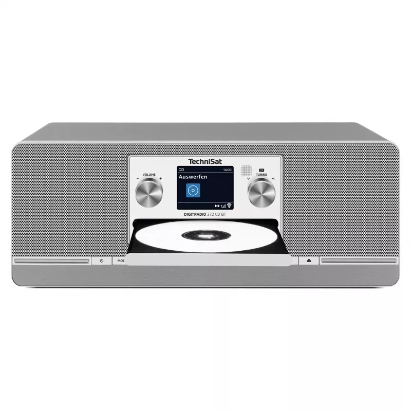 TechniSat DIGITRADIO 372 CD BT keukenradio analoog & digitaal antraciet, zilver