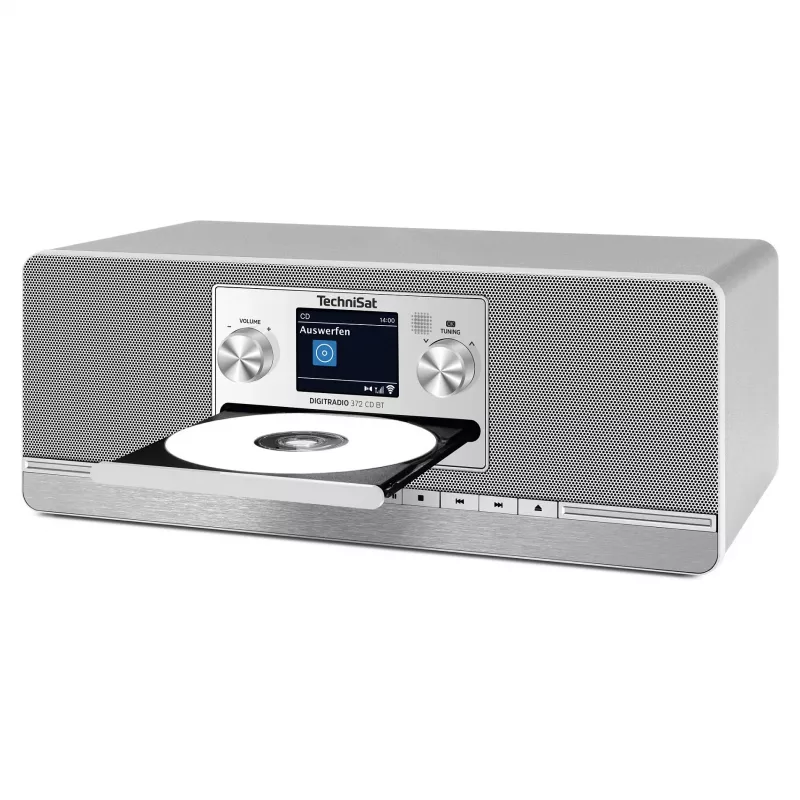 TechniSat DIGITRADIO 372 CD BT keukenradio analoog & digitaal antraciet, zilver