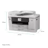 Multifunctionele inkjetprinter Brother MFC-J6960DW — A3, 1200 x 4800 dpi, 31 ppm, Wi‑Fi, Ethernet, duplex
