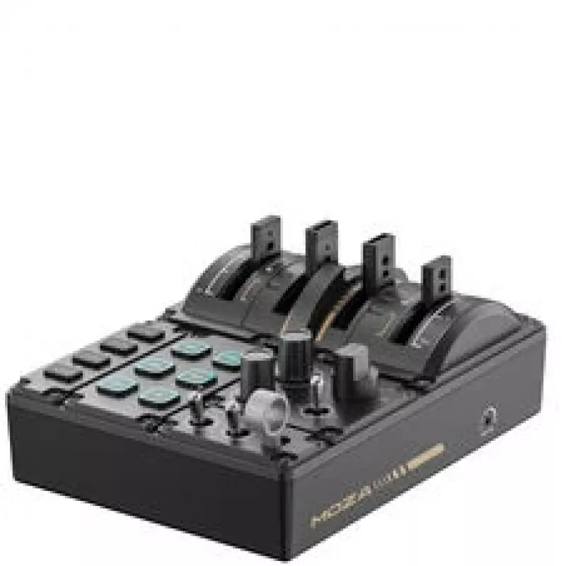 Throttle-paneel MOZA MTQ – flightbase, composietmateriaal, zwart, 166×216×198 mm