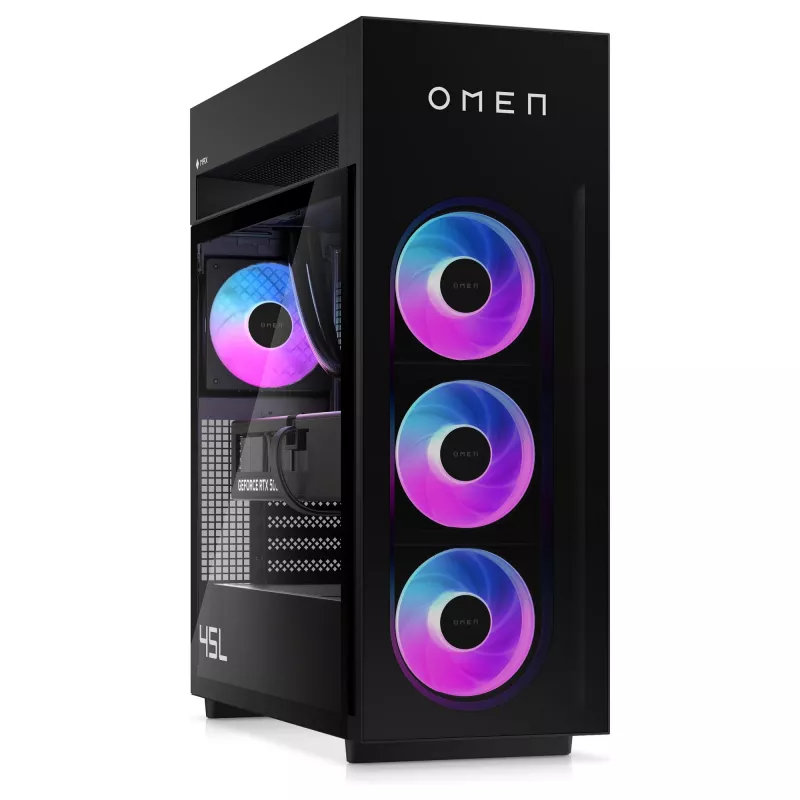 HP OMEN desktop-pc GT23-0190ng AMD Ryzen 7 9800X3D, 64GB RAM, 2TB SSD, NVIDIA RTX 5090, Win11 (D0DD0EA#ABD)