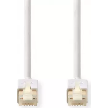 Nedis CAT6-netwerkkabel | RJ45-stekker | RJ45-stekker - S/FTP | 5,00 m | binnen | rond | LSZH | wit | doos (CCGB85221WT50)