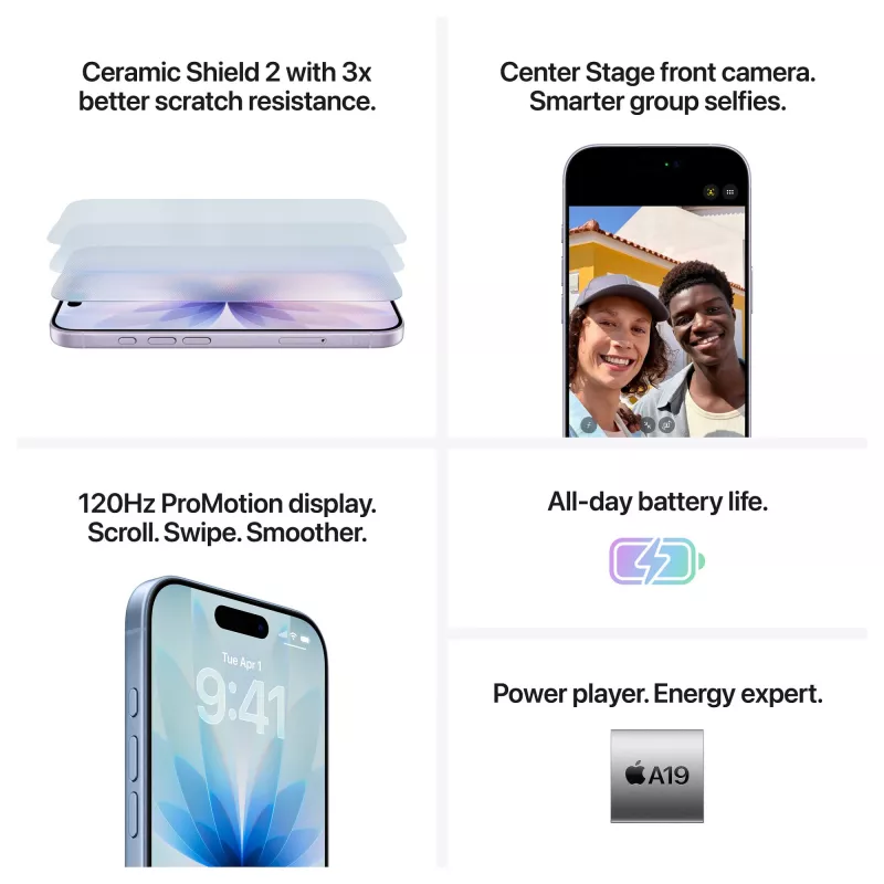 Apple iPhone 17 zwart - smartphone - 256 GB