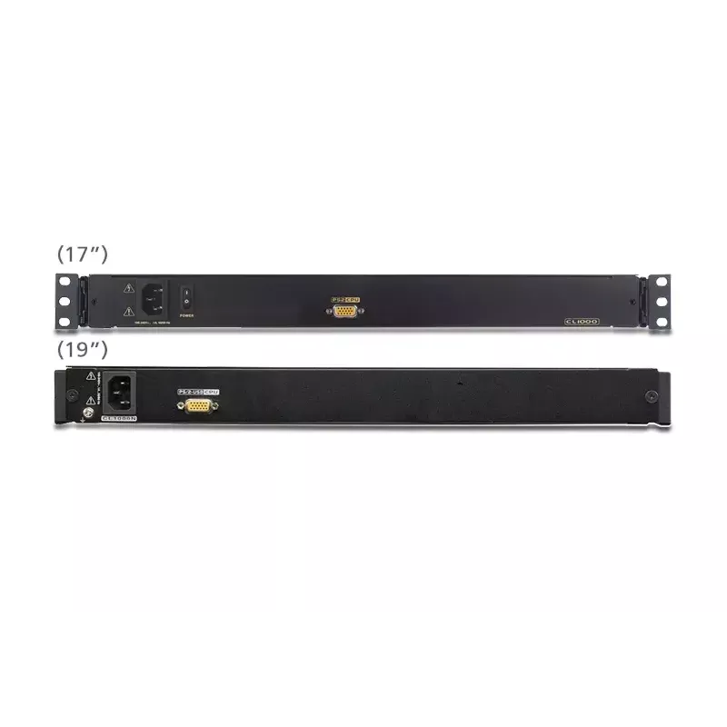 ATEN CL1000M KVM-switch rackmontage, zwart
