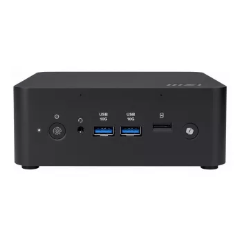 Mini-pc MSI Cubi NUC AI+ 2MG-037AT compacte desktop met Intel Core i9-288V, 32 GB RAM, 1 TB SSD, Windows 11 Pro, zwart