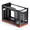 Jonsbo T9 zwart pc-behuizing mini-behuizing ITX PCIe 5.0 riserkabel - zilver (T9 SILVER PCIE 5.0)