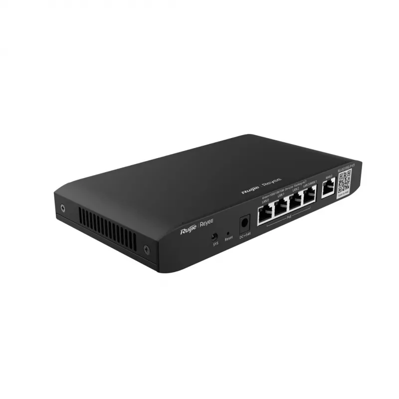 Ruijie Reyee RG-EG105G-P-V3 bedrade PoE-router, 5x Gigabit