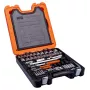 Bahco S106 dopsleutelset, 1/4" en 1/2", 430 mm