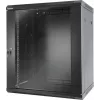 Televes MSR1915B - wandgemonteerd rack - 17U - 60 kg - vergrendeling - 33 kg - zwart