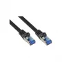 Alcasa 8060-SF100S netwerkkabel 10 m Cat6a S/FTP (S-STP) zwart (8060-SF100S)