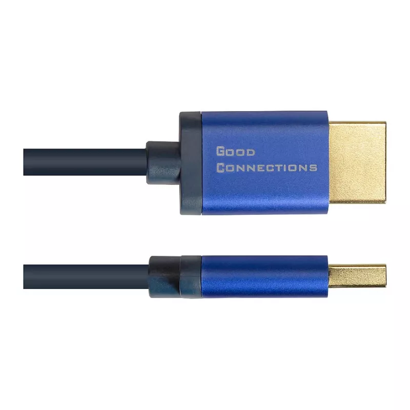 Good Connections 4521-SF020B – 2 m – HDMI Type-A (standaard) – HDMI Type-A (standaard) – 48 Gbit/s – Audio Return Channel (ARC) – blauw