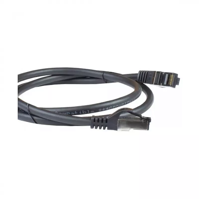 Alcasa 8060-HP150S netwerkkabel 15 m Cat6a S/FTP (S-STP) zwart (8060-HP150S)