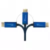 Alcasa 4812-CSF030B 3m adapterkabel USB-C – 3 m – USB Type-C – DisplayPort – stekker – stekker – recht (4812-CSF030B)