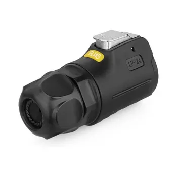 Alcasa S1 IC01-24R01 - RJ45 - zwart - stekker/bus - recht - metaal - silica gel - zink - IP65 - IP67 (IC01-24R01)
