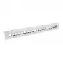 EFB-Elektronik verdeelbord patchpanel 48,30cm (19) 1HE, 24-poorts, grijs, zonder keystone fabrikant: EFB Elektronik (EC020100001)