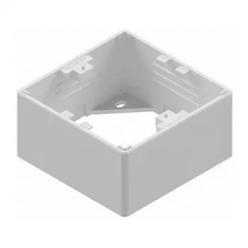 EasyLan preLink / fixLink data-aansluitdoos wit, 80x80x42 mm RAL 9010 (CKVDAP90)