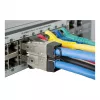 METZ CONNECT pro - netwerkaansluiting - RJ-45 (M) - afgeschermd - CAT 8,1 - IEEE 802,3bq - blauw (130H405032-E)