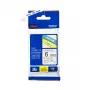 Etikettenlint Brother TZe-211 zwart op wit