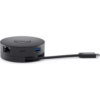 Dell Mobile Adapter DA300 - dockingstation - USB-C - VGA - 1GbE - voor Latitude 3390 2-in-1, 5290, 5290 2-in-1, 5490, 5590, 7290, 7390, 7490 (470-ACWN)