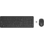 Toetsenbord-muiscombinatie HP 330 - RF draadloos volledige grootte, zwart, muis inbegrepen, 0,42 kg