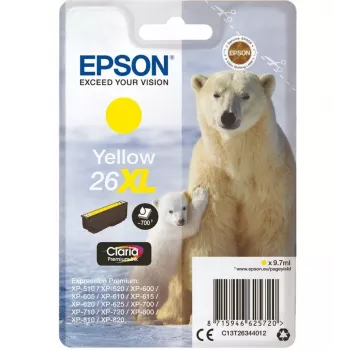 Inktcartridge geel 26XL/C13T26344010 Epson