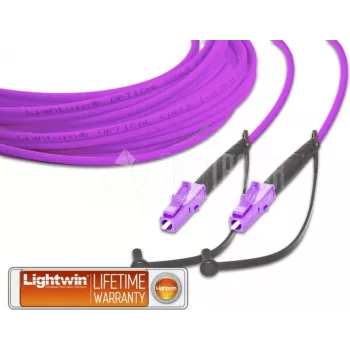 Lightwin High Quality simplex glasvezel patchkabel, MM OM4, LC - LC glasvezel patchkabel (LSP-50 LC-LC 2.0 OM4)