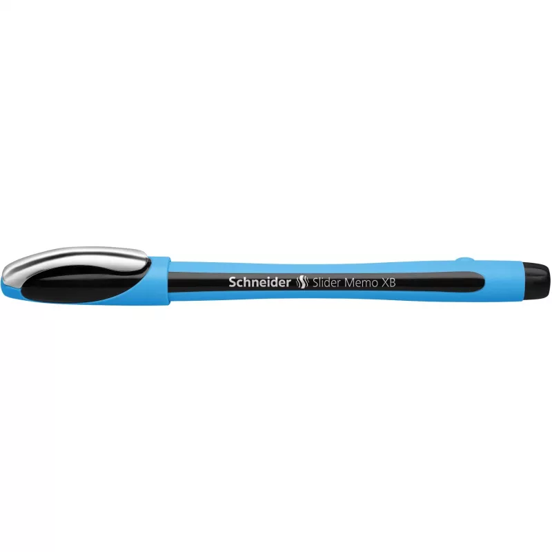 Clip-on balpen met drukmechanisme Schneider Schreibgeräte Slider Memo