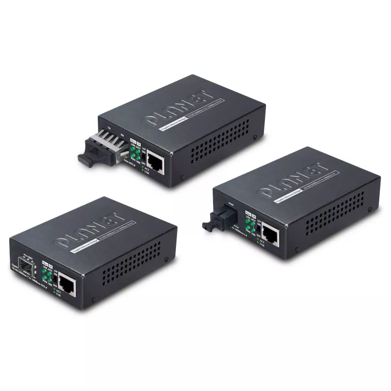 Planet GT-806B15 - mediaconverter - GigE - 10Base-T, 1000Base-LX, 100Base-TX, 1000Base-T - RJ-45 /
