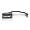 C2G Mini DisplayPort naar DVI-adapter 20cm Thunderbolt naar DVI-D zwart