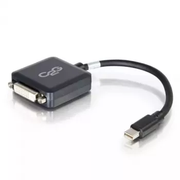 C2G Mini DisplayPort naar DVI-adapter 20cm Thunderbolt naar DVI-D zwart