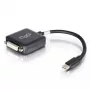 C2G Mini DisplayPort naar DVI-adapter 20cm Thunderbolt naar DVI-D zwart