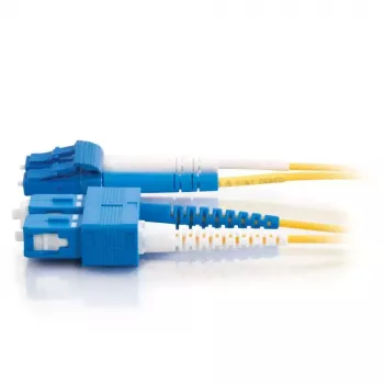 C2G InfiniBand/glasvezelkabel 2 m LC SC OFNR geel