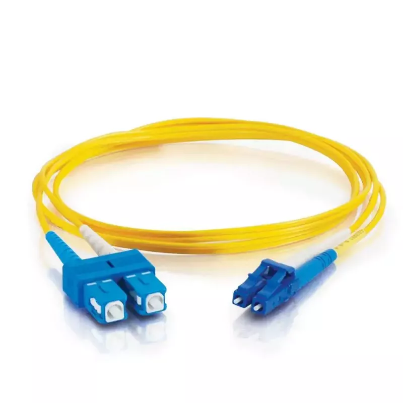 C2G InfiniBand/glasvezelkabel 2 m LC SC OFNR geel