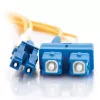 C2G InfiniBand/glasvezelkabel 2 m LC SC OFNR geel