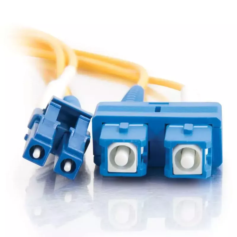 C2G InfiniBand/glasvezelkabel 2 m LC SC OFNR geel
