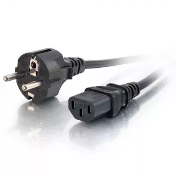 C2G netsnoer 5m zwart CEE7/7 C13 koppeling 88546