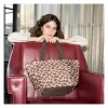 reisenthel Shopping Bag shopper M LEO MACCHIATO kunstvezel bruin ZS6048 (ZS6048)