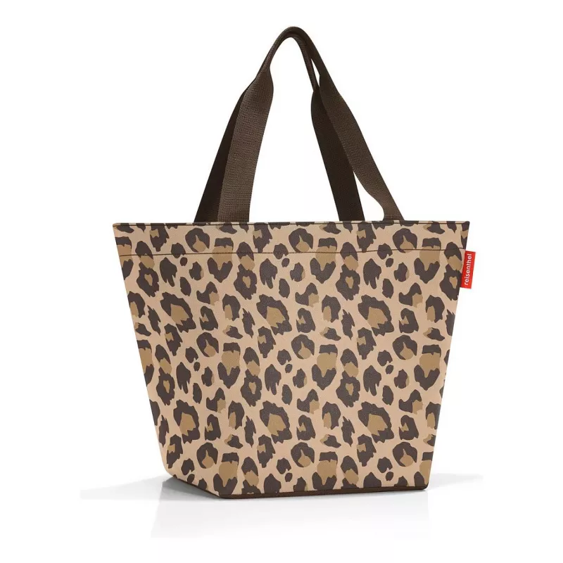 reisenthel Shopping Bag shopper M LEO MACCHIATO kunstvezel bruin ZS6048 (ZS6048)