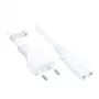 Euro-netsnoer Euro-stekker type C (recht) naar C7/Euro 8 bus (recht), wit, 0,75 mm², 7,5 m, Good Connections® (P0370-W075)