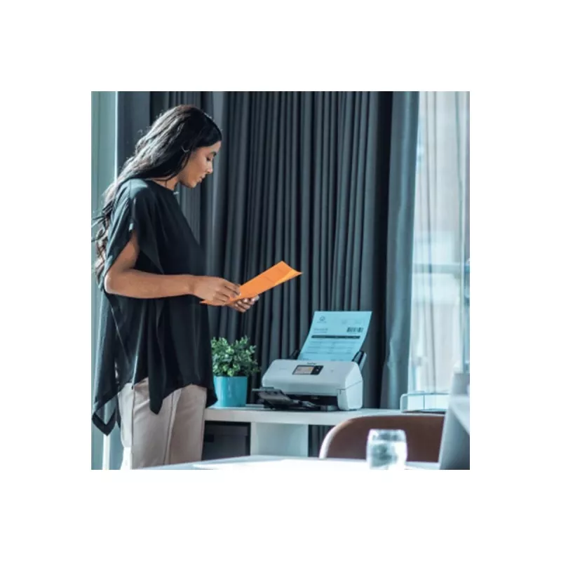 Documentscanner Brother ADS-4550WTC1 met duplex-scan en draadloze connectiviteit