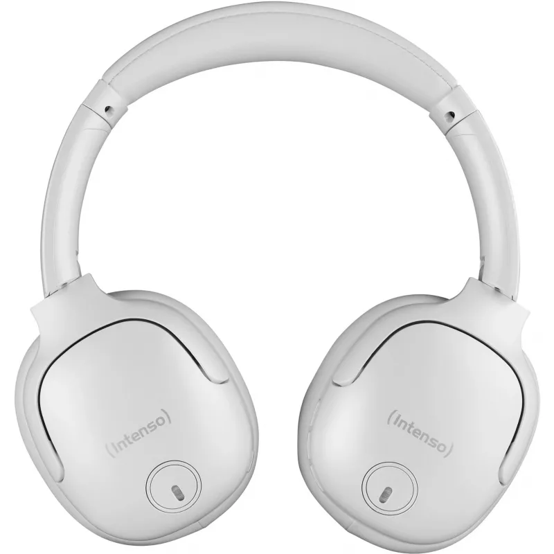Intenso over-ear TWS True Wireless hoofdtelefoon Bluetooth 5.3, hybride actieve ruisonderdrukking (ANC), transparantiemodus, muziekmodus, passieve modus