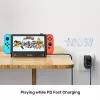Handheld-gameconsole dockstation Unitek G1002F01 — USB-dockaansluiting, zwart