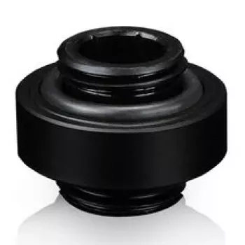 Thermal Grizzly DeltaMate Extender Fitting MM7R, messing G1/4, zwart (TG-DM-FIT-0011)